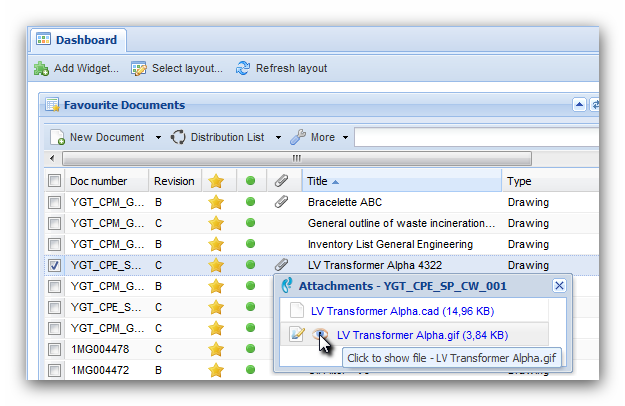 Open file from view